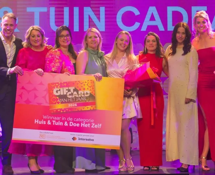 Winnaar Giftcard van het Jaar 2026