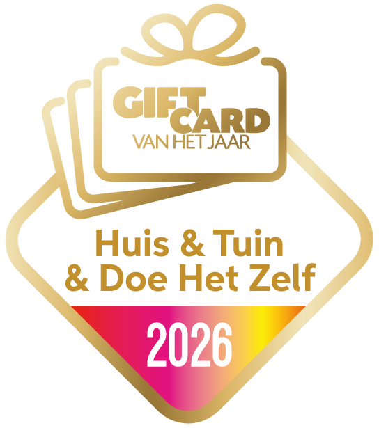 Giftcard van het Jaar badge